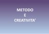 Metodo e Creatività